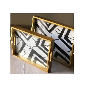 ถาดเสิร์ฟอาหารไม้มาใหม่การออกแบบล่าสุดถาดเสิร์ฟชาและกาแฟโดยซัพพลายเออร์ขายส่ง - Product Image 1