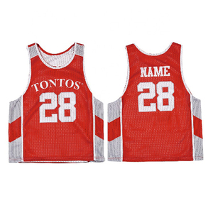 Pinnies de crosse réversibles les plus vendues pour adultes Style unique avec logo personnalisé imprimé Pinnies de nouveau style à bas prix - Product Image 4