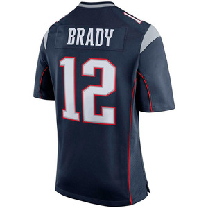 Ensemble de maillots de football américain personnalisés avec couleurs et design sur mesure, tissu 100% polyester, manches courtes, toutes saisons - Product Image 3