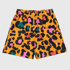 Pantalones cortos de LICRA de poliéster para gimnasio de estilo callejero personalizados para hombre, cómodos Pantalones deportivos de estambre, sólidos a prueba de viento - Product Image 6