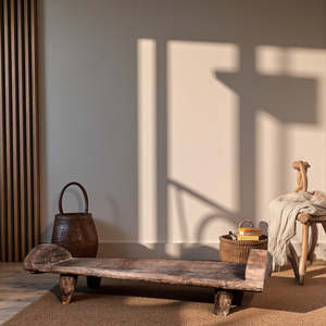 Solid <b>Wood</b> Naga Double <b>Bed</b> <b>Frame</b> Hand Carved Modern <b>Rustic</b> Style Wall <b>Bed</b> for Bedroom Home Furniture Queen Size Option - Product Image 2