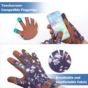 Gants de jardin en cuir pour femmes de haute qualité pour le désherbage de jardinage - Product Image 2