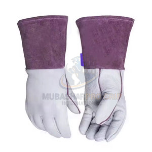 Strong Protective Wear For Fabrication <b>Environments</b> TIG MIG Welding Gloves Durable TIG MIG Welding Gloves - Product Image 2