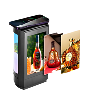 Nuevo y Novedoso Reproductor Publicitario con Pantalla Táctil LCD Digital de 7 Pulgadas para Restaurantes, con Menú de Pedidos en la Mesa