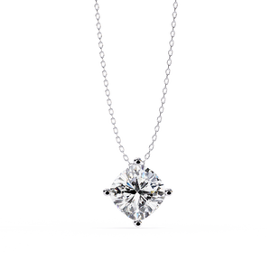 Pendentif en or 18 carats avec un magnifique diamant cultivé en laboratoire, pendentifs et breloques en diamant - Product Image 4