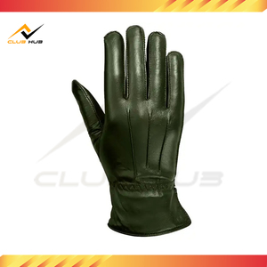 Custom New Fashion Long <b>Waterproof</b> Non-Slip Genuine Leather Durable Breathable Cooking <b>Dressing</b> Gloves Winter Warm Driving Party - Product Image 4