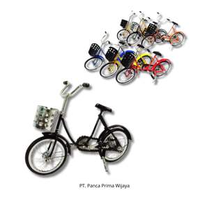 ตะกร้าโลหะขนาดเล็กโมเดลจักรยาน25ซม. ของเล่นสีสันสดใสตกแต่งของขวัญเหมือนจักรยานจริง - Product Image 2