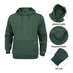 ชุดวิ่งออกกำลังกายแบบมีฮู้ดสำหรับผู้ชายชุดออกกำลังกายแบบแข็งลายเป็นมิตรกับสิ่งแวดล้อมพร้อมโลโก้ OEM - Product Image 3