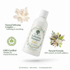 Shampoo jaune naturel 250ml, pH équilibré, sans sulfate, OEM, marque privée, Italie, RedMoringa - Product Image 3