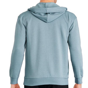 Pull à capuche d'hiver à fermeture éclair pour hommes Design respirant Logo personnalisé 350gsm Tissu GSM lourd Conception de poches Polyester/coton Meilleur - Product Image 3