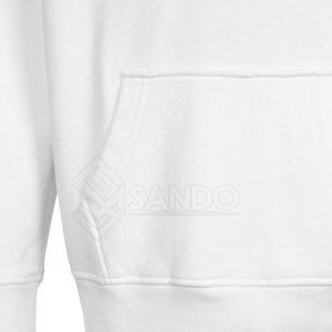 Fabricante personalizado de alta calidad 100% algodón media cremallera sudaderas con capucha para hombre ropa de invierno de moda básica sudaderas con capucha de mezcla de algodón - Product Image 6