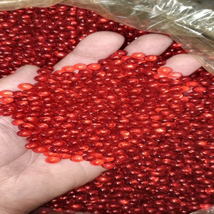 Bolas de Vidrio Rojas de la Marca Custom Conifer, Modelo 123, Disponibles en Tamaños de 4 mm y 6 mm para Reventa por Tiendas de Cuentas - Product Image 1