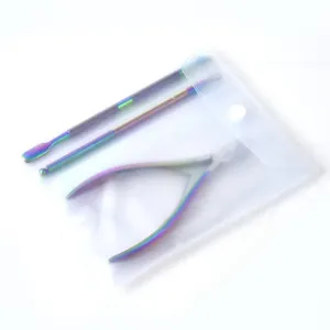 Gran oferta de herramientas de uñas de acero inoxidable, cortador de cutículas de manicura profesional, cortador de cutículas de uñas para el hogar y el salón - Product Image 6