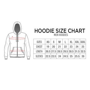 เสื้อฮู้ดแขนยาวสำหรับผู้ชายโอเวอร์ไซส์แบบรูดซิปได้สำหรับผู้ใหญ่350 GSM - Product Image 6
