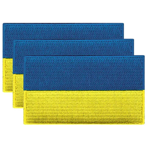 Étiquettes de vêtements brodées personnalisées de grande qualité, étiquettes de marque, logo, étiquettes de drapeau, patchs brodés en gros, OEM - Product Image 1