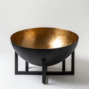 Bol de foyer en acier CoalNest avec base profonde et poignées latérales pour le chauffage extérieur du patio du jardin et la décoration - Product Image 2