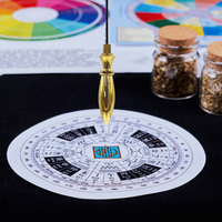 Pendules en métal de guérison or solide balle acier cuivre pendule radiesthésie pendule pour Divination méditation