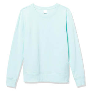 Sudadera de gran tamaño de alta calidad para mujer, cuello redondo de Jersey de algodón y poliéster de manga larga, sudadera informal de ajuste relajado, venta al por mayor - Product Image 3