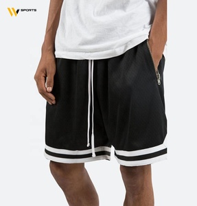 Shorts Bermuda Homme Grande Taille Respirants en Coton Tricoté de Qualité Supérieure, Broderie Personnalisée, Décontractés, 100% Coton Élastique, Vente en Gros - Product Image 4