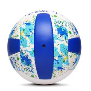 Pelota de voleibol de playa de arena colorida, tamaño 5, pelota de juego de verano para exteriores, pelota de agarre suave cosida a máquina, pelota promocional personalizada - Product Image 5