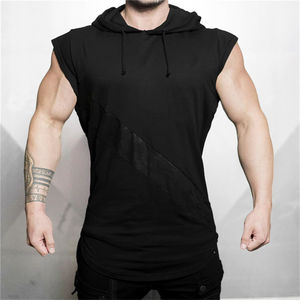 Camiseta Deportiva Personalizada para Hombre, OEM, Transpirable, de Secado Rápido, Ligera, de Algodón/Fibra de Bambú, para Entrenamiento en el Gimnasio - Product Image 4