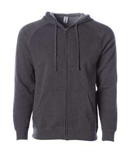 Bella Canvas Men's 3739 Unisex Poly-Cotton Fleece Full-Zipper Hoodies - Product Image 1