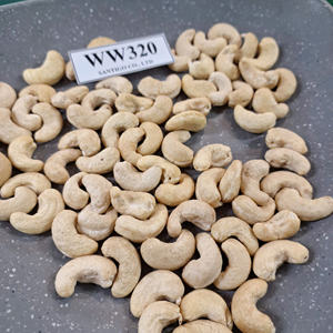 Santigo Vietnam เม็ดมะม่วงหิมพานต์ W320เม็ดมะม่วงหิมพานต์ W320เคอร์เนล Kaju badam OEM บรรจุภัณฑ์ ODM - Product Image 1