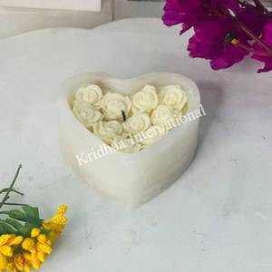 Natural <b>Marble</b> Stone Candle Holder Best Price Wholesale for Table Wedding Dining Home Decor Lanterns & Candle <b>Jars</b> - Product Image 1