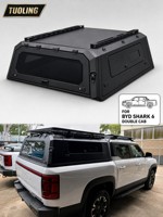 Accesorios para BYD Shark 6: Cubierta Rígida de Aluminio con Cerradura para la Caja de la Camioneta, Portaequipajes, Ventana Lateral 2024-2026