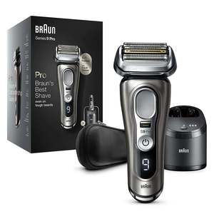 Braun Electric Razor <b>for</b> <b>Men</b>, Waterproof Foil Shaver, Series 9 Pro 9419s, Wet/Dry Shaver with Charging Stand - Product Image 1