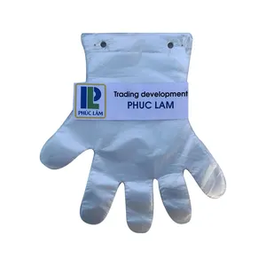 ビニール手袋HDPE/LDPEクリーニングプラスチックベトナム製