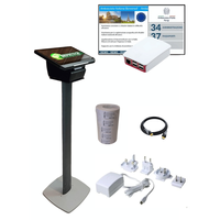 Système de gestion de files d'attente intelligent et avancé Impretech International Group E-Turnix COURTS avec écran 42 pouces 220V