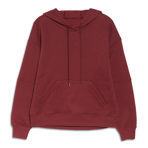 Sudadera con capucha para mujer, de algodón, diseño personalizado, liso, informal, clásico, de lana, para diario, venta al por mayor - Product Image 5