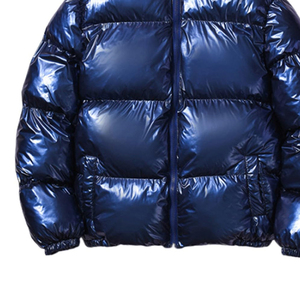 Chaqueta acolchada brillante para hombre de alta calidad 100%/chaqueta acolchada brillante personalizable multicolor de alta calidad - Product Image 4