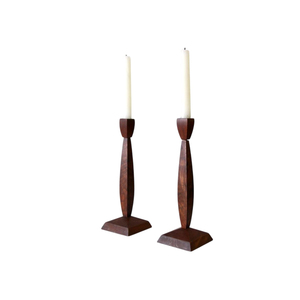 Exclusive Quality Teak Wood Candlestick <b>Set</b> Of 3 Decorative Wooden Candle Holder Candlestick Wedding <b>Parties</b> <b>Tea</b> Light Holder - Product Image 3