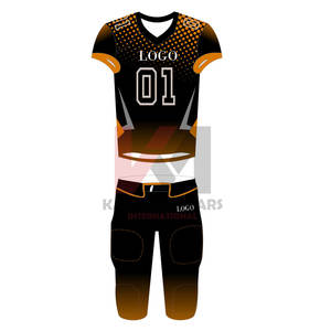 เสื้อเจอร์ซีย์ทีมกีฬาสไตล์อเมริกันฟุตบอลระบายอากาศได้ดีดีไซน์ใหม่ - Product Image 1