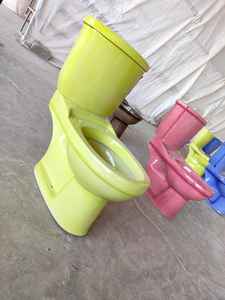 Placard d'eau deux pièces Aqua EWC avec housse de siège à ralentissement hydraulique et système de rinçage double S & P Trap - Product Image 2