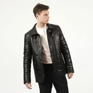 เสื้อแจ็คเก็ตหนังแฟชั่นแจ็กเก็ตหนังปรับแต่งได้ - Product Image 3