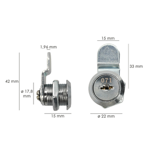 Serratura di Ricambio per Cassetta Postale - Product Image 2