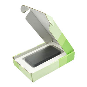 Logo personnalisé OEM de luxe Vide cellule verte Smartphone Mobile Boîte Emballage mobile de luxe en relief - Product Image 3