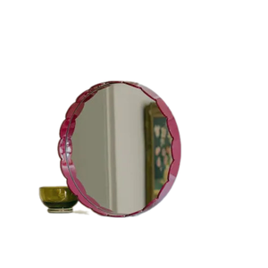 New Design Round Lacquer Mirror <b>for</b> <b>Wall</b> Decoration Top Quality Handicraft Mirror Best Selling Product Necessary - Product Image 4