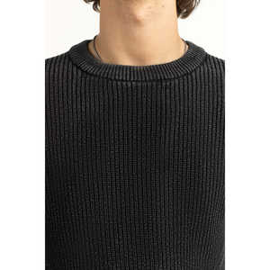 Pull en coton 100% pour homme, coupe classique, style slim, avec motif imprimé, logo, décorations rayées, fermeture éclair, pour le printemps et l'automne - Product Image 1