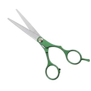 Ciseaux de barbier professionnels de qualité supérieure en acier japonais vert émeraude, 6,5 pouces, ciseaux à cheveux, outil de coiffure - Product Image 6