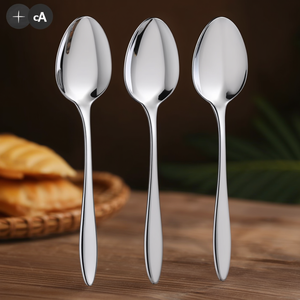 Juego de cucharas de mesa 3 piezas Inox (20,2cm) ESTILO Cromo brillante FD6PN0301 - Product Image 3