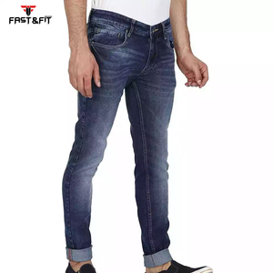 Pantalones vaqueros para hombre personalizados de alta calidad al por mayor, pantalones vaqueros para hombre con logotipo personalizado al mejor precio - Product Image 3