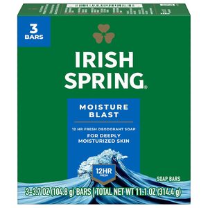 Savon déodorant en barre Irish Spring Original, 11,25 onces - 3 par paquet - 18 paquets par carton - Product Image 6