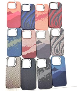 เคสโทรศัพท์กันกระแทกน้ำหนักเบาทนทานสำหรับ iPhone 16อุปกรณ์ป้องกันกล้องโลหะป้องกันและตั้งได้ออกแบบพิกเซลแบบแม่เหล็ก - Product Image 6