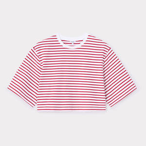 Camiseta Holgada de Verano para Mujer, Ajuste Holgado, Transpirable, 100% Algodón, Gruesa, Informal y Cómoda - Product Image 3