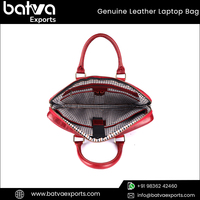 Echte Hochwertige Leder-Laptoptasche 16 Zoll Neuester Modischer Stil für Geschäftsreisen und Bürobesprechungen