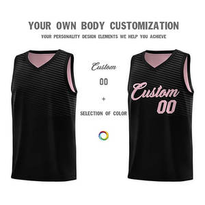 Ensemble d'uniformes d'équipe pour adultes à faible MOQ, respirant, en maille, sans manches, séchage rapide, antibactérien, vêtements de basketball personnalisés pour hommes - Product Image 3